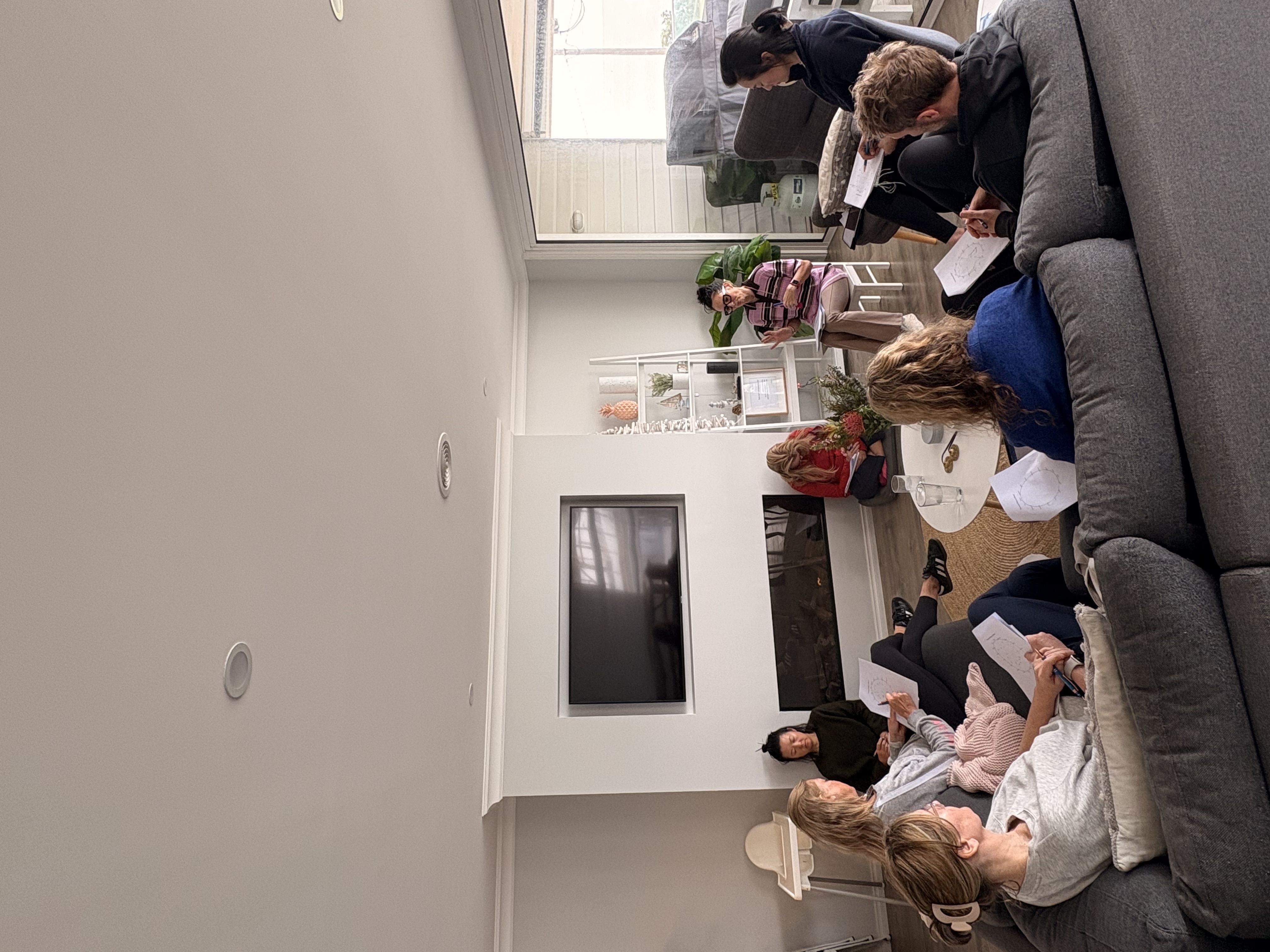 Journaling at Reconnect Retreat