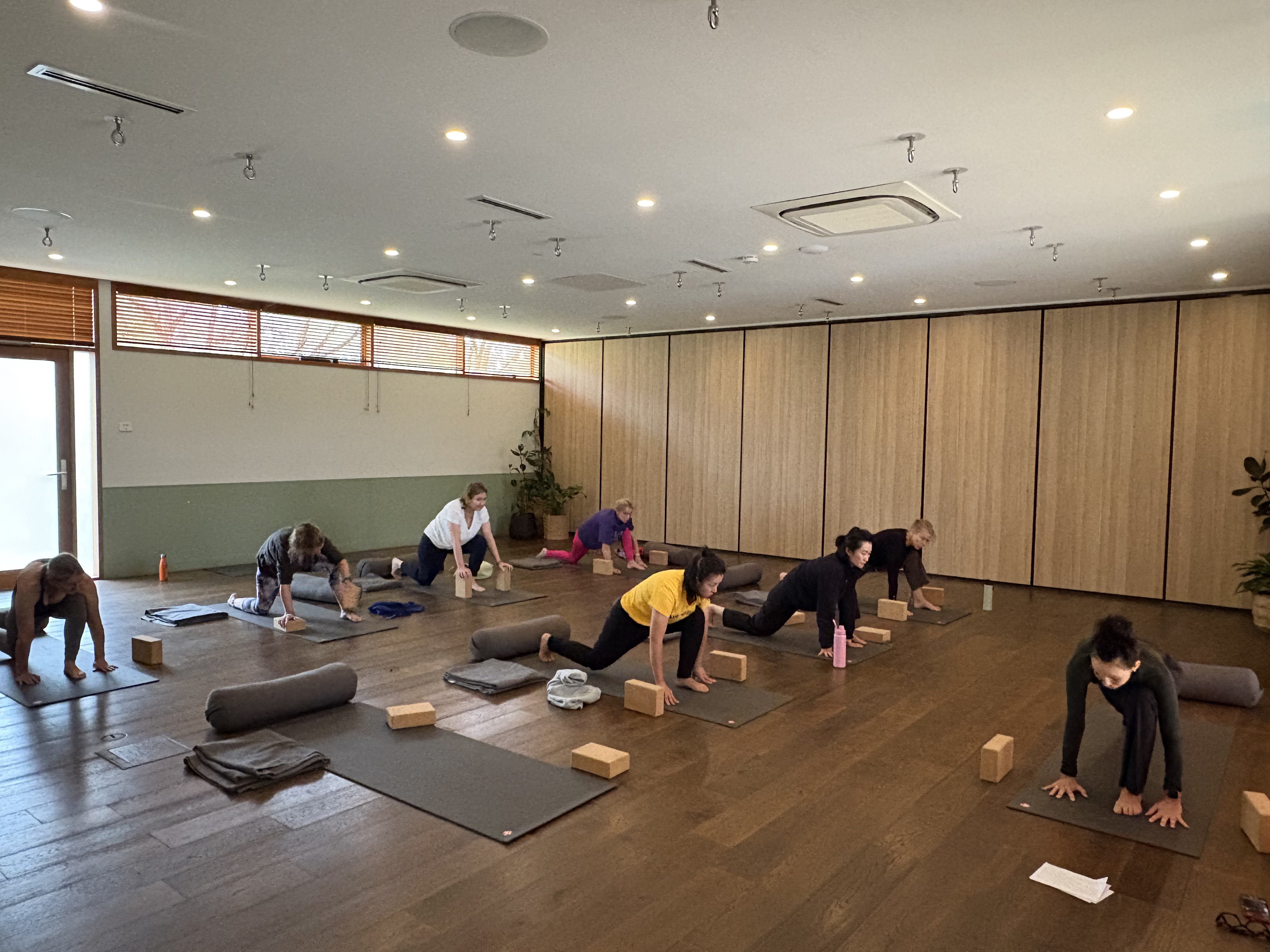 Yoga at Peninsula Hot Springs